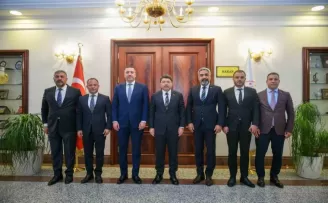 Türkiye Barolar Birliği Başkanı Sağkan’dan, Bakan Tunç’a teşekkür ziyareti
