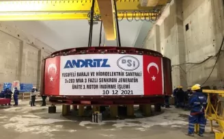 Türkiye’nin en büyük barajının yapımında yüzde 91 seviyesine ulaşıldı
