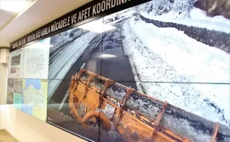 Türkiye’nin karla mücadelesi 7/24 bu ekranlardan takip ediliyor
