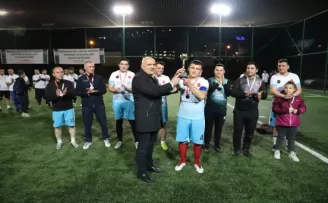Turnuvanın şampiyonu Kızılcahamam Belediyesi oldu
