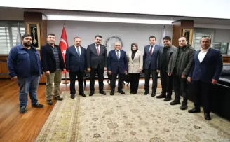 TUSAŞ heyetinden Başkan Büyükkılıç’a ziyaret