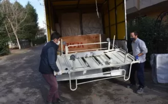 Tuzla’da bakıma muhtaç hastalara hasta yatağı hizmeti
