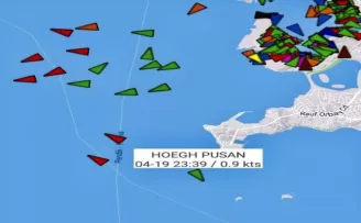 Tuzla’da gemi karaya oturdu
