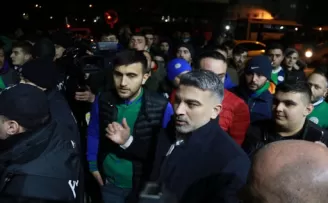 Çaykur Rizespor taraftarından tesislerde protesto