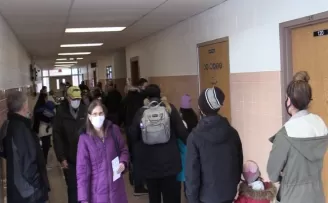 New York'ta seçim heyacanı! Favori aday Biden... 