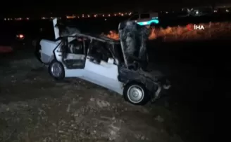 Başkent’te ehliyetsiz sürücü kaza yaptı: 4 yaralı