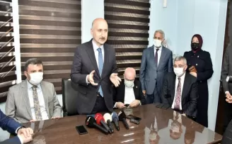Ulaştırma ve Altyapı Bakanı Karaismailoğlu Gümüşhane’de
