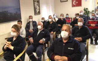 Ümraniye’de site görevlileri Afet ve Çevre Koruma Eğitimi’nde buluştu
