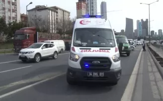 Ümraniye TEM’de feci kaza: 1 ölü
