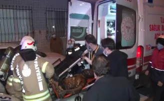 Üsküdar’da alevlerin içinde kalan yaşlı adam feci şekilde yandı
