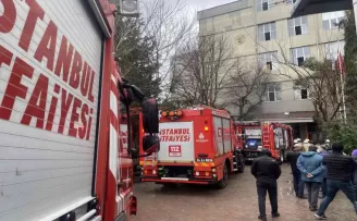 Üsküdar’da Marmara Üniversitesi’nde yangın paniği
