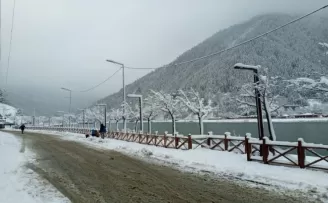 Uzungöl’den kar manzaraları
