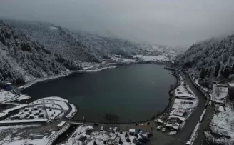 Uzungöl’den kar manzaraları
