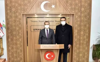 Vali Taşbilek Şiran ilçesinde incelemelerde bulundu
