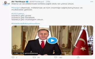 Vali Yerlikaya’dan yeni yıl mesajı

