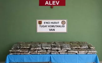 Van hudut hattında 59 kilo uyuşturucu ele geçirildi