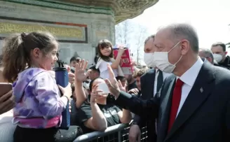 Vatandaşlardan Cumhurbaşkanı Erdoğan’a yoğun ilgi
