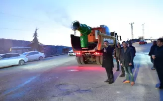 Virüs avcısı “Covit19savar” Mamak sokaklarında
