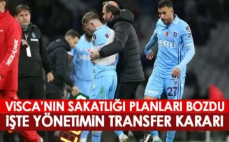 Visca'nın sakatlığı transfer kararı aldırdı! 