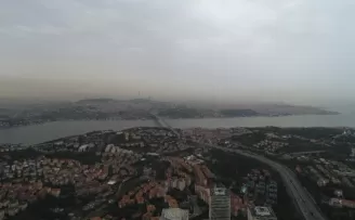 Yağmur bulutlarının gelişi böyle görüntülendi
