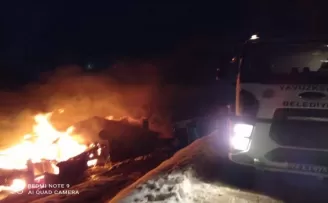Yangın uykuda yakaladı
