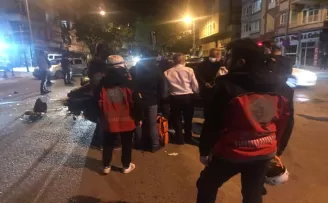 Yangına giden itfaiye aracı otomobil ile çarpıştı: 4 yaralı
