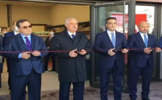Yargıtay Başkanı Akarca, İşyurtları Kurumu satış mağazasının açılışına katıldı
