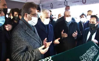 Yazar Ömer Okçu son yolculuğuna uğurlandı
