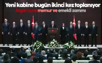 Yeni kabine bugün ikinci kez toplanıyor