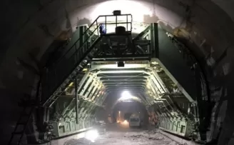 Yeni Zigana Tüneli inşaatında kazı oranı yüzde 80’e ulaştı
