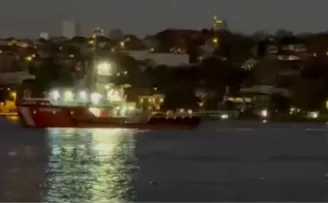 Yeniköy açıklarında karaya oturan “KAPPA” kurtarıldı