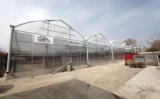 Yenimahalle’deki yeni sera inşaatında sona yaklaşıldı
