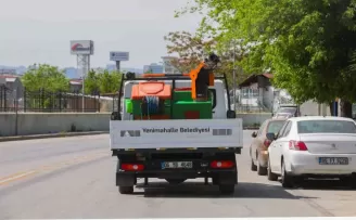 Yenimahalle ilaçlanıyor

