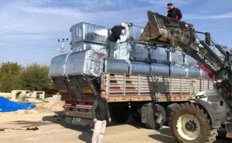 Yenimuhacir’e TBB’den 20 hibe çöp konteyneri