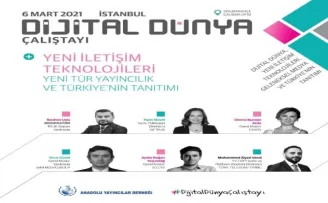 Yerel, ulusal ve uluslararası medya Dijital Dünya Çalıştayı’nda buluşacak
