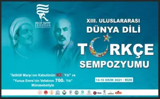 YTB destekleriyle “Uluslararası Dünya Dili Türkçe Sempozyumu”
