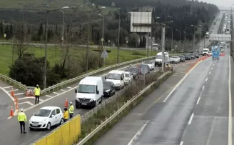 İstanbul’un giriş ve çıkışında korona virüs denetimi devam ediyor