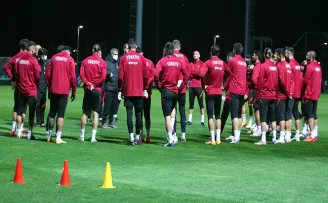 A Milli Takım, Rusya maçı hazırlıklarını sürdürdü