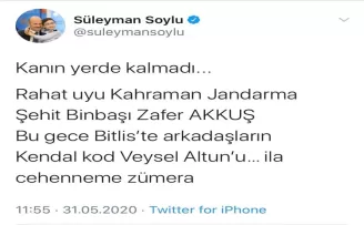 Şehit Binbaşı Zafer Akkuş’un kanı yerde kalmadı