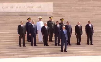 Yüksek Askeri Şura toplantı öncesi Anıtkabir’de