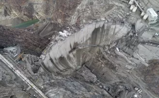 Yusufeli Barajı’nda dökülen 4 milyon metreküp betonla rekor kırıldı
