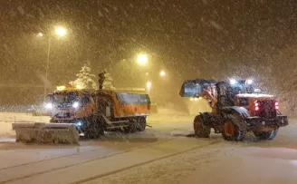 Zigana geçidinde kar yağışı etkili oluyor
