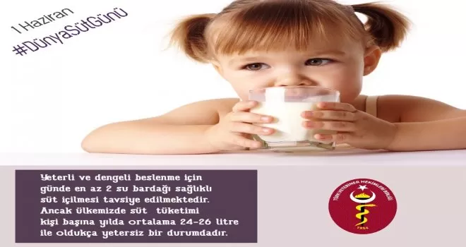1 Haziran Dünya Süt Günü
