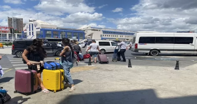 15 Temmuz Demokrasi Otogarı’nda dönüş hareketliliği

