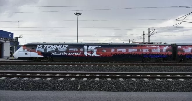 15 Temmuz Demokrasi ve Milli Birlik Treni 2 ay süreyle sefer yapacak
