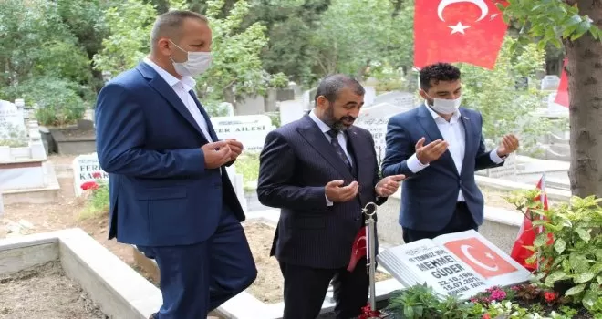 15 Temmuz gazileri, şehitleri unutmadı

