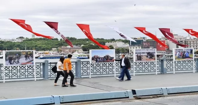 15 Temmuz İstiklal Sergisi’ne yoğun ilgi

