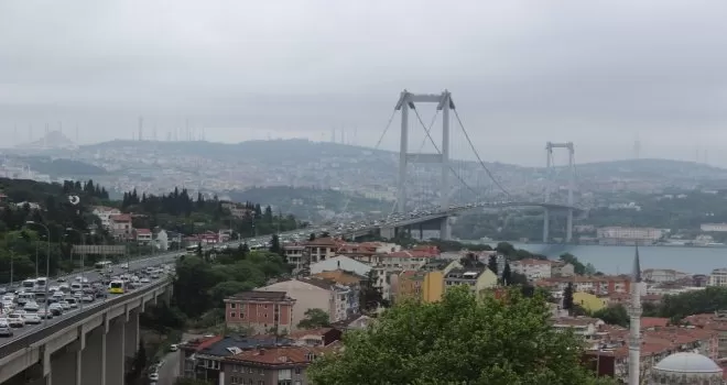 15 Temmuz Şehitler Köprüsü’nde trafik
