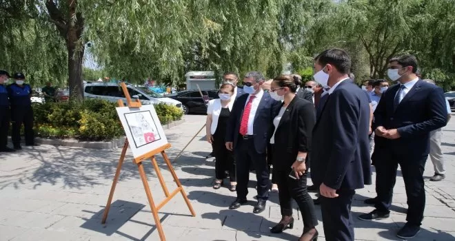 15 Temmuz şehitleri Gölbaşı’nda mezarları başında anıldı
