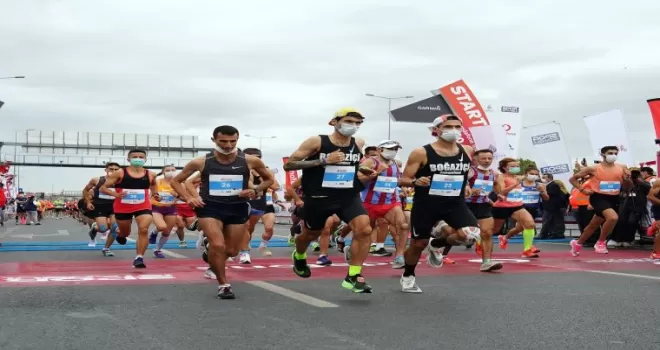 16. İstanbul Yarı Maratonu heyecanı pazar günü
